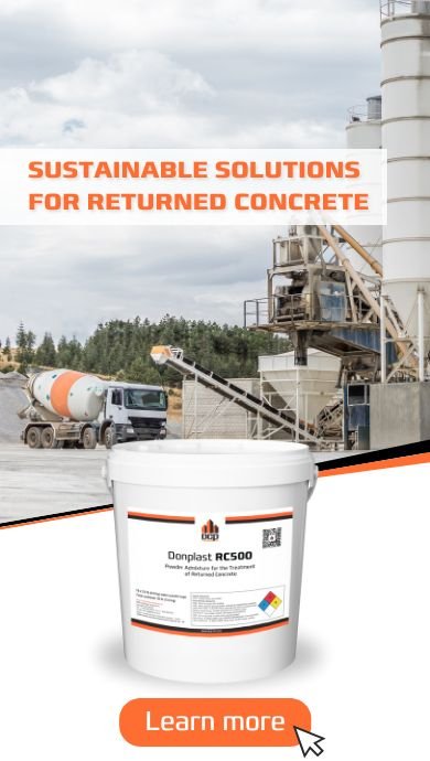 sustsustainable solution returned concrete admixture dcp concrete plant